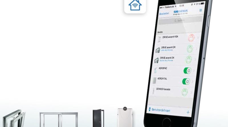 SIEGENIA Comfort Приложение для удобного управления «умными» приборами SIEGENIA SIEGENIA Comfort Приложение для удобного управления «умными» приборами SIEGENIA